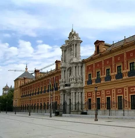 Vista de Palacio de San Telmo